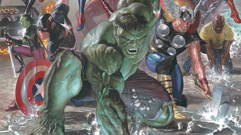 Marvel Legacy #1 art by Alex Ross.